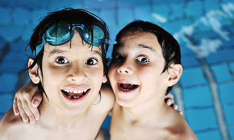 Cours de natation junior